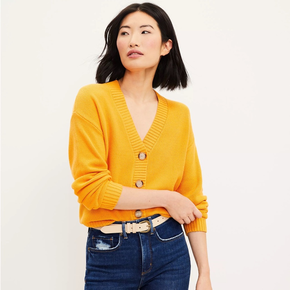 Loft Stitchy Cardigan